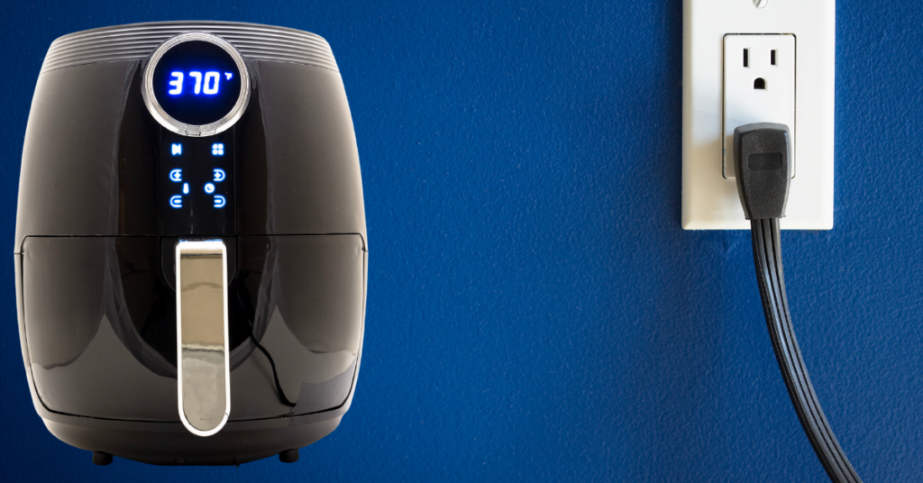 cuanta energia consume la freidora de aire