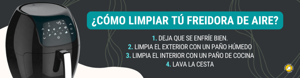 Como limpiar tu freidora de aire, paso a paso, por dentro y por fuera. Como limpiar tu freidora de aire, paso a paso, por dentro y por fuera.