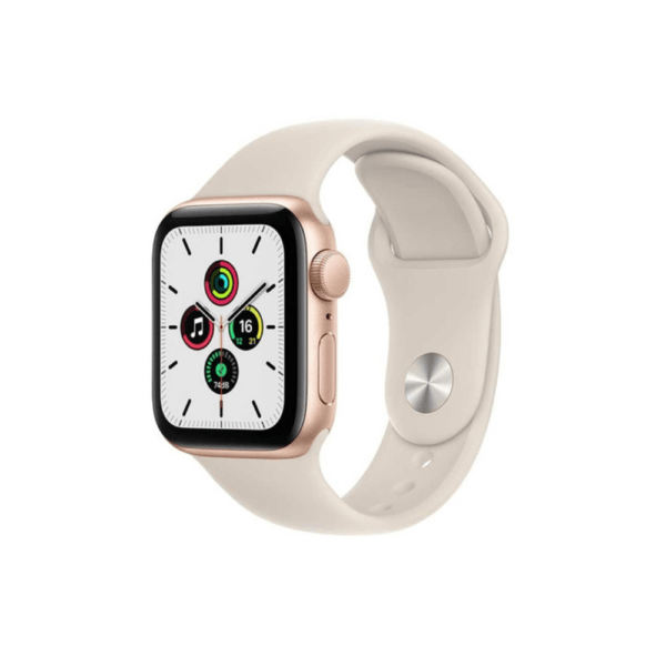 Apple Watch SE Deportivo Blanco Estelar - Completo