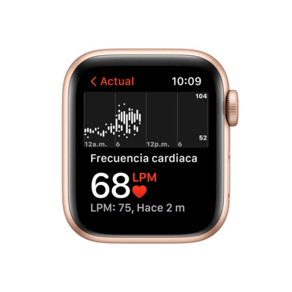 Apple Watch SE Deportivo Blanco Estelar - Frecuencia cardíaca