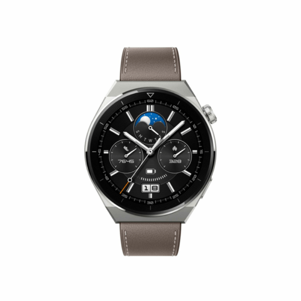 Huawei Watch GT3 Pro - Gris - Cuero - ECG y Frecuencia cardiaca