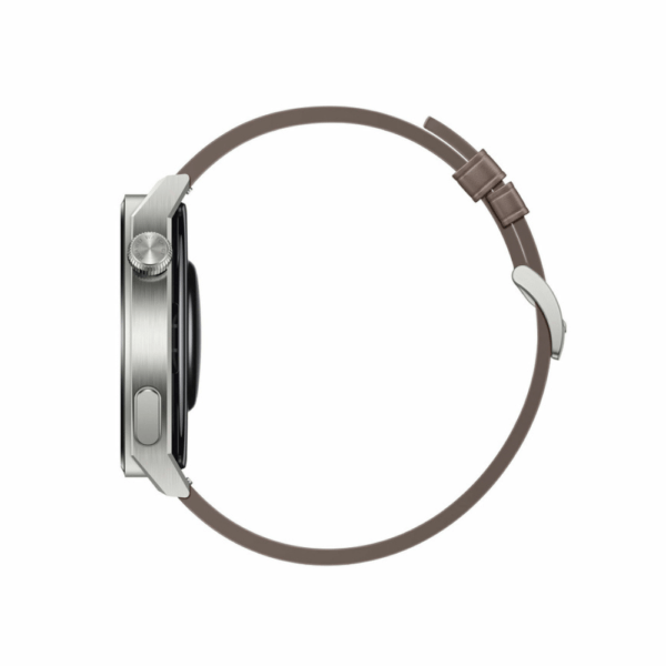 Huawei Watch GT3 Pro - Gris - Cuero - Caja de titanio y esfera de cristal de zafiro