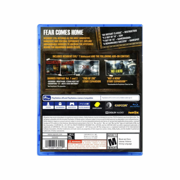 Resident Evil 7 - Gold Edition - PS4 - Image 2